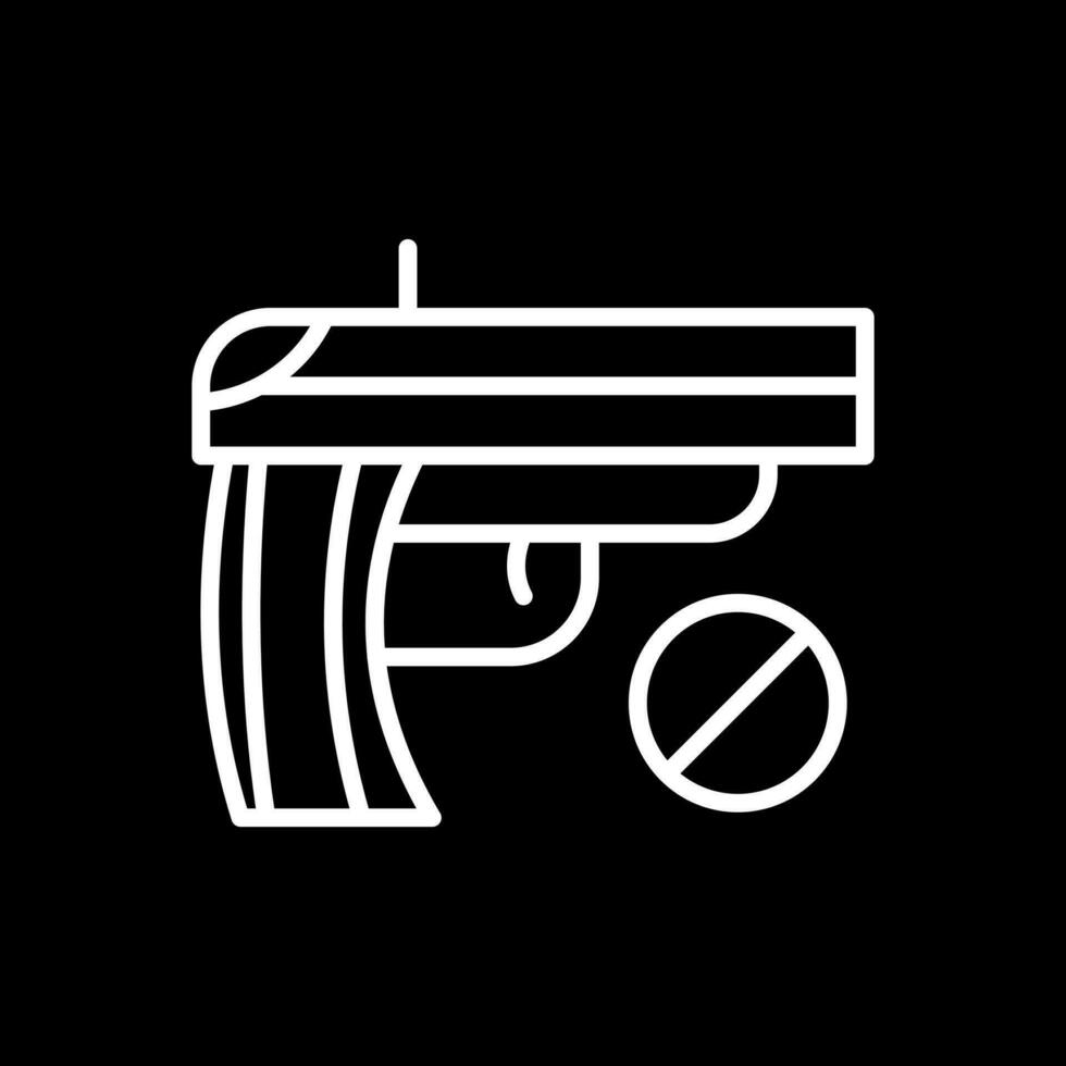 Nein Gewehr Vektor Symbol Design
