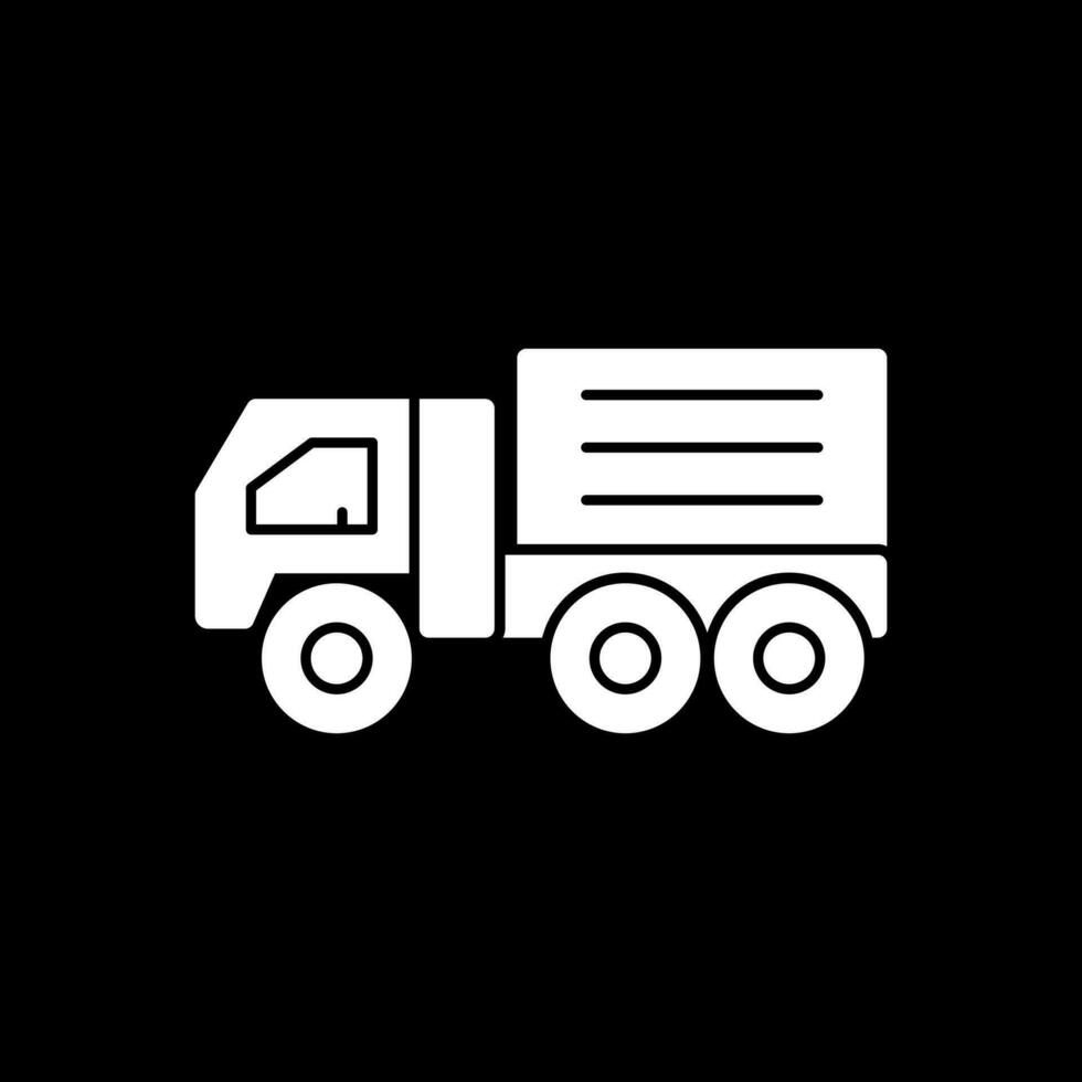 LKW-Vektor-Icon-Design vektor