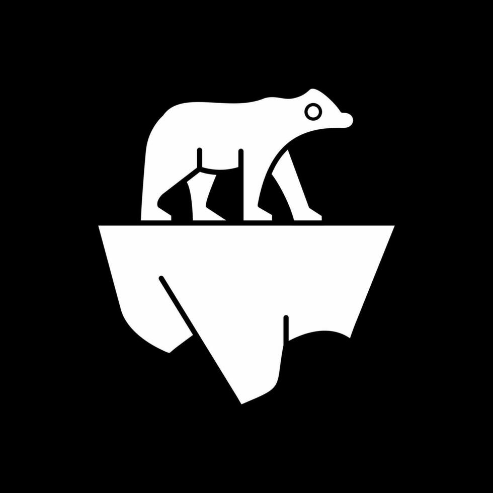 Polar- Bär Vektor Symbol Design