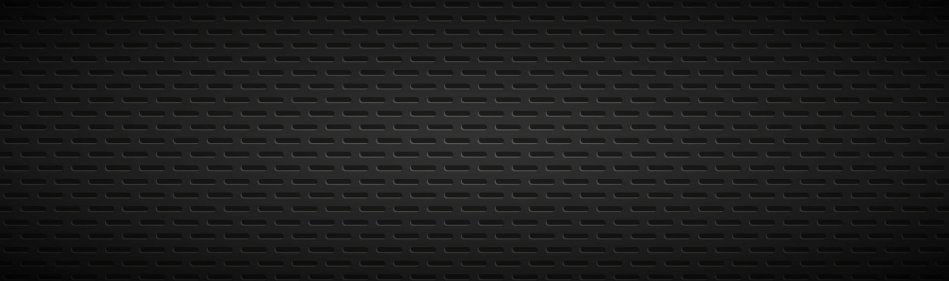 geometriska polygoner rubrik abstrakt svart metalliskt rostfritt stål banner vektor illustration bakgrund