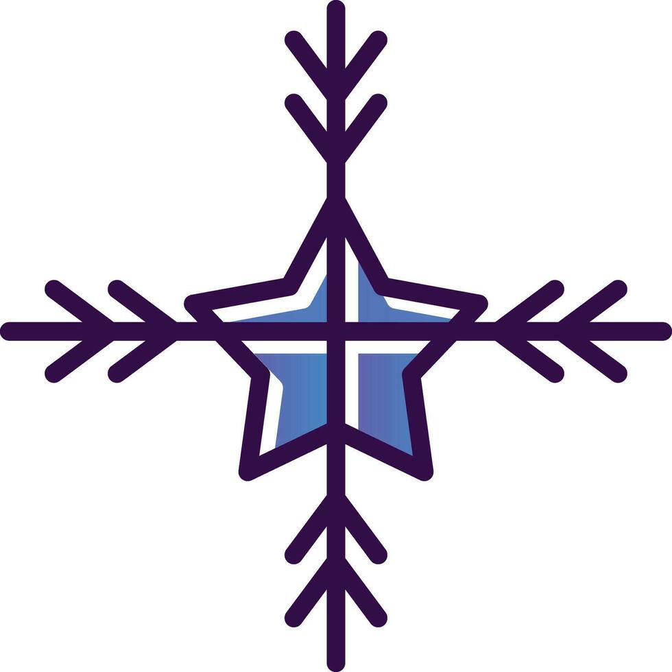 Schnee-Vektor-Icon-Design vektor