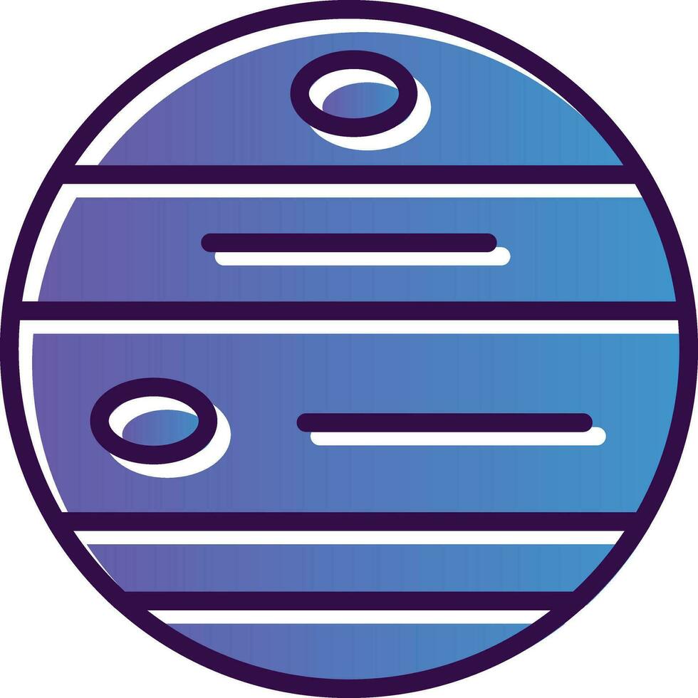 Planeten Vektor Symbol Design