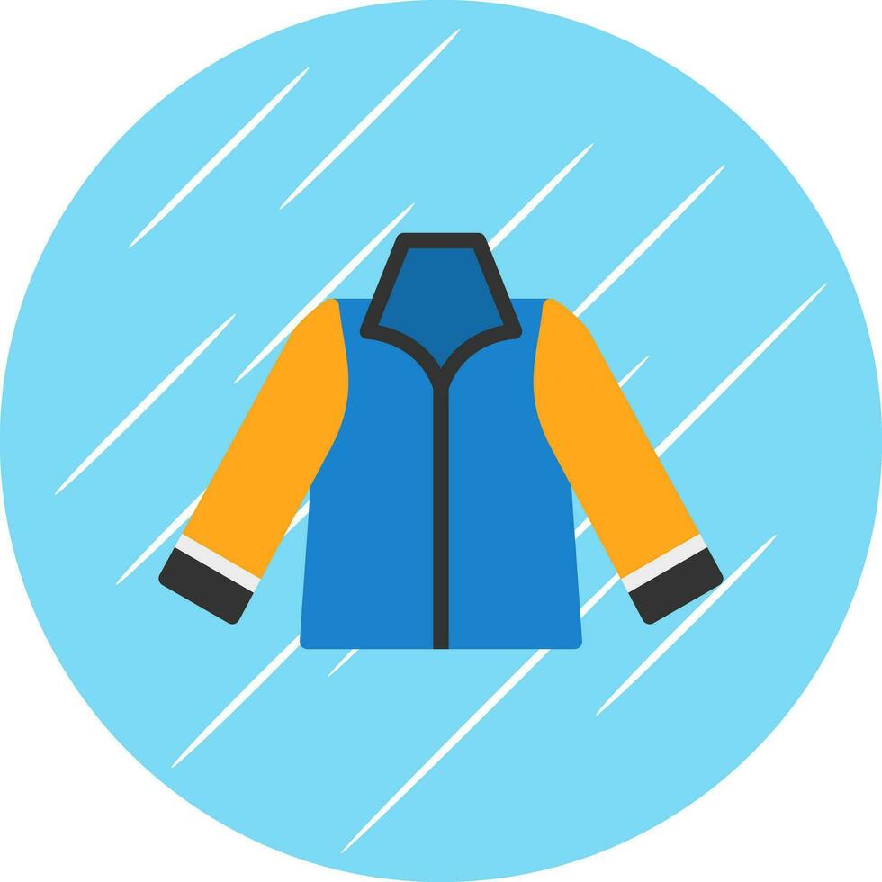 Jacke-Vektor-Icon-Design vektor