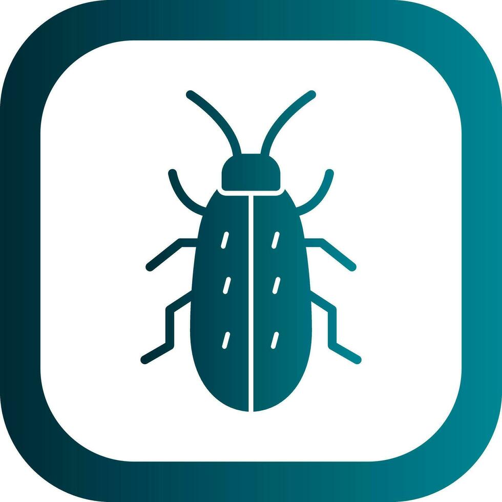 Insekt-Vektor-Icon-Design vektor