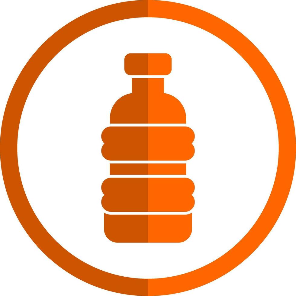 Plastik Flasche Vektor Symbol Design