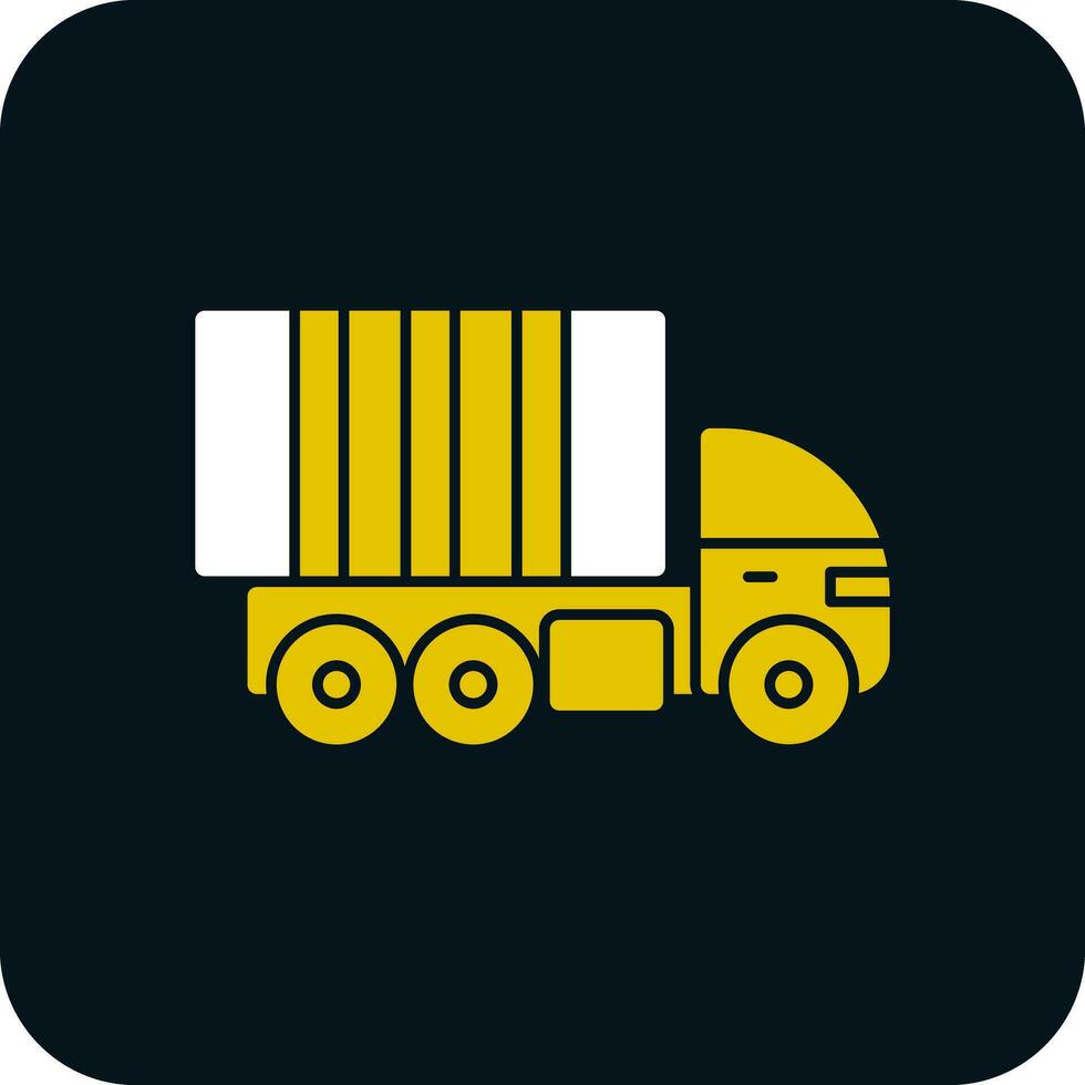 LKW-Vektor-Icon-Design vektor