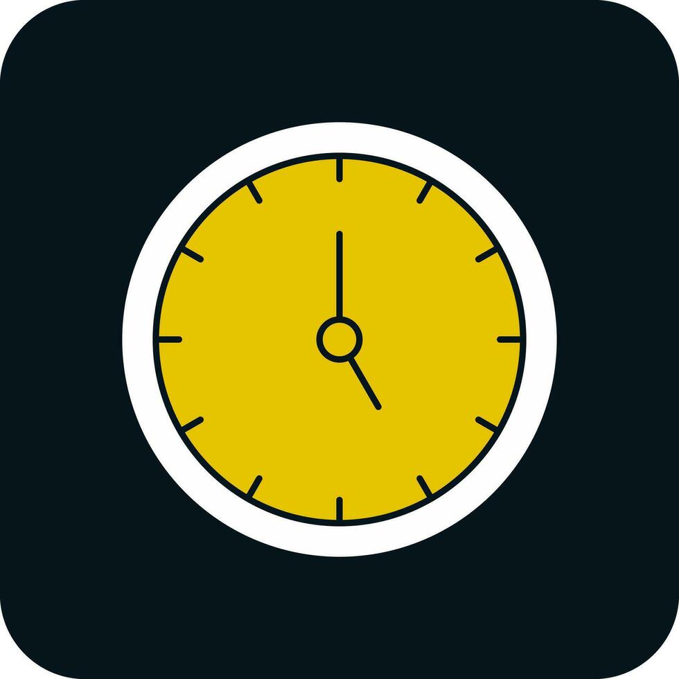 Uhr-Vektor-Icon-Design vektor