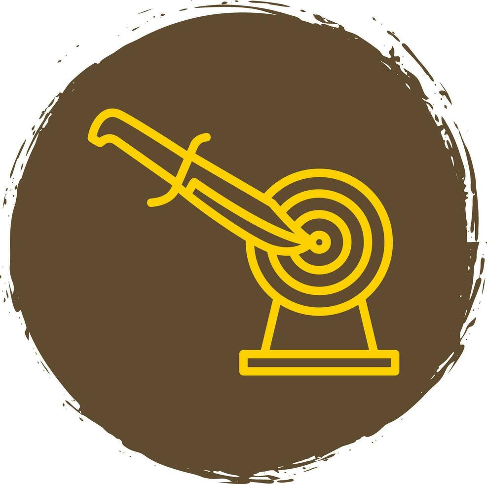 Messer werfen Vektor Symbol Design