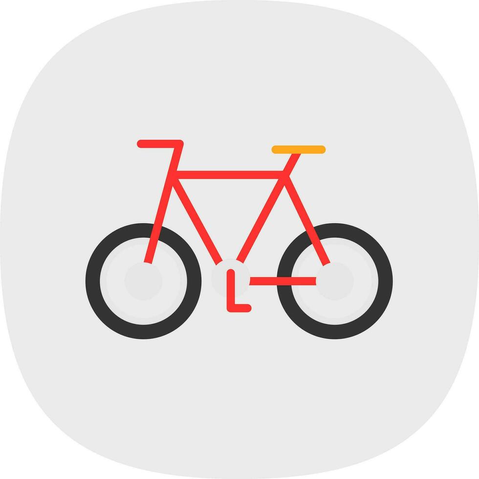 Fahrrad-Vektor-Icon-Design vektor