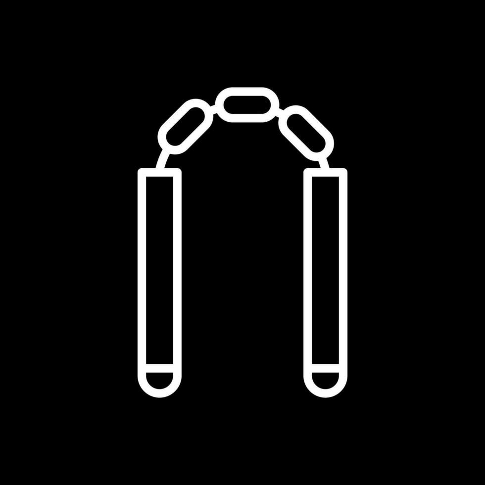 Nunchaku Vektor Symbol Design