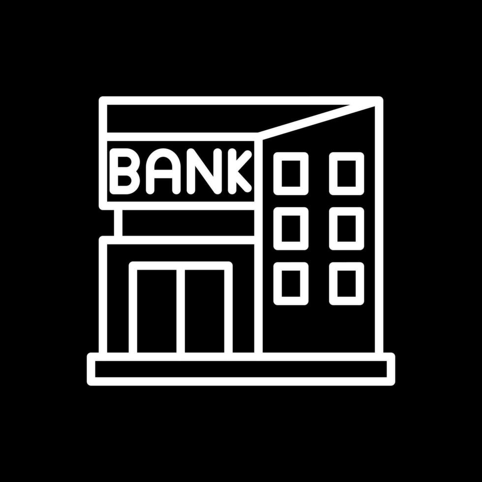 Bank-Vektor-Icon-Design vektor