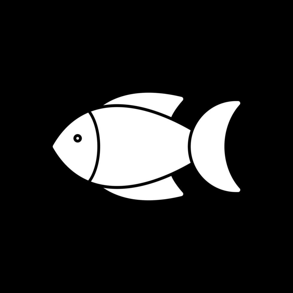 Fisch-Vektor-Icon-Design vektor