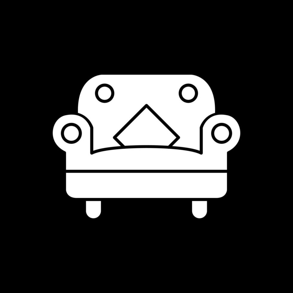 Sofa-Vektor-Icon-Design vektor