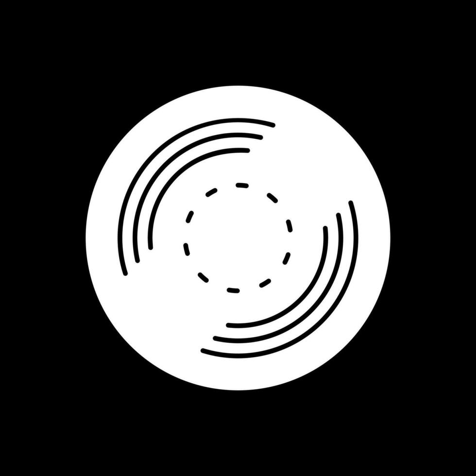 Vinyl Aufzeichnung Vektor Symbol Design