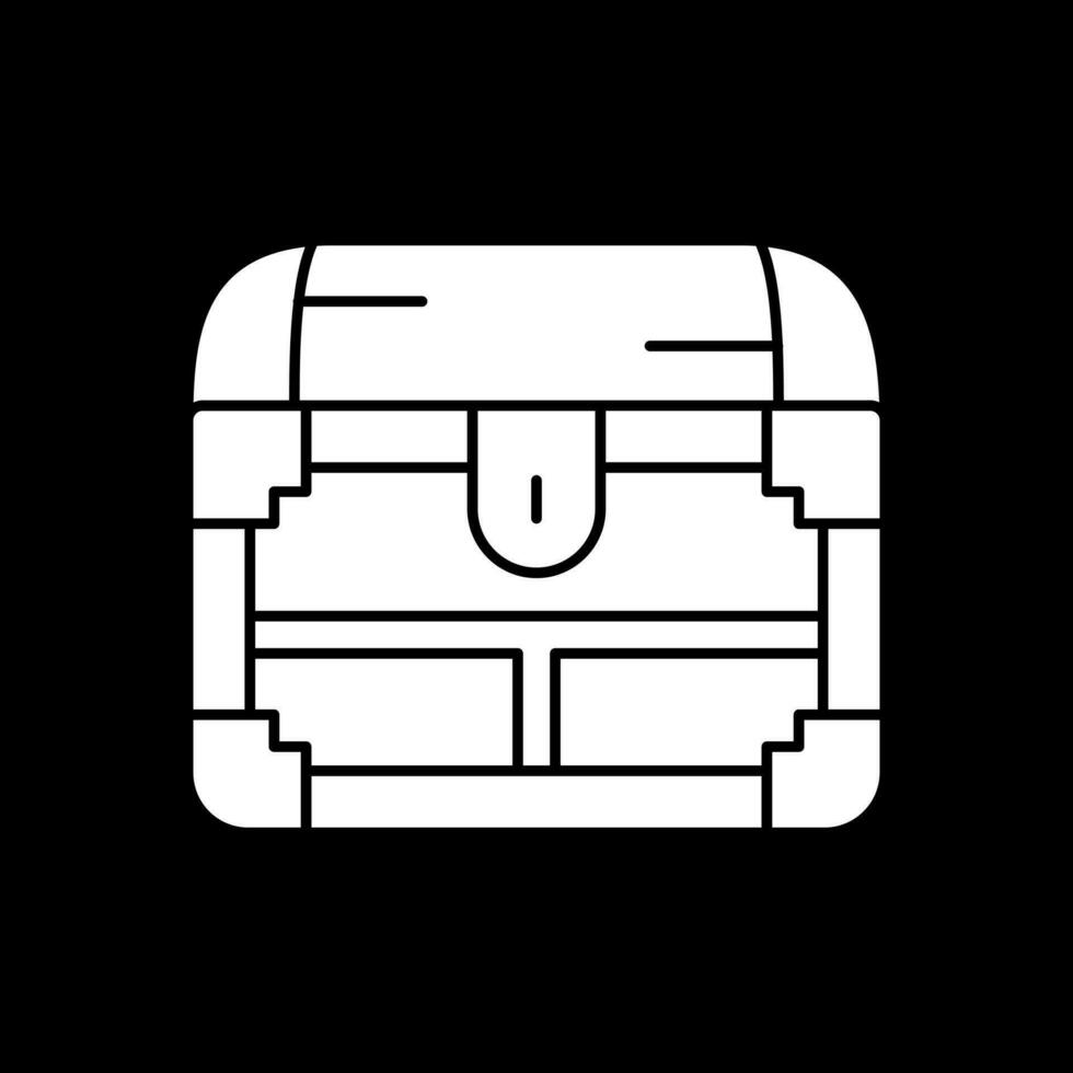 Schatz Truhe Vektor Symbol Design