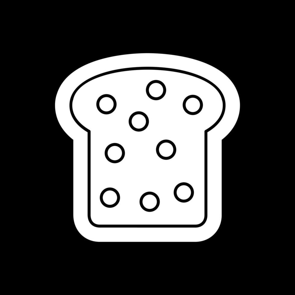 Brot-Vektor-Icon-Design vektor