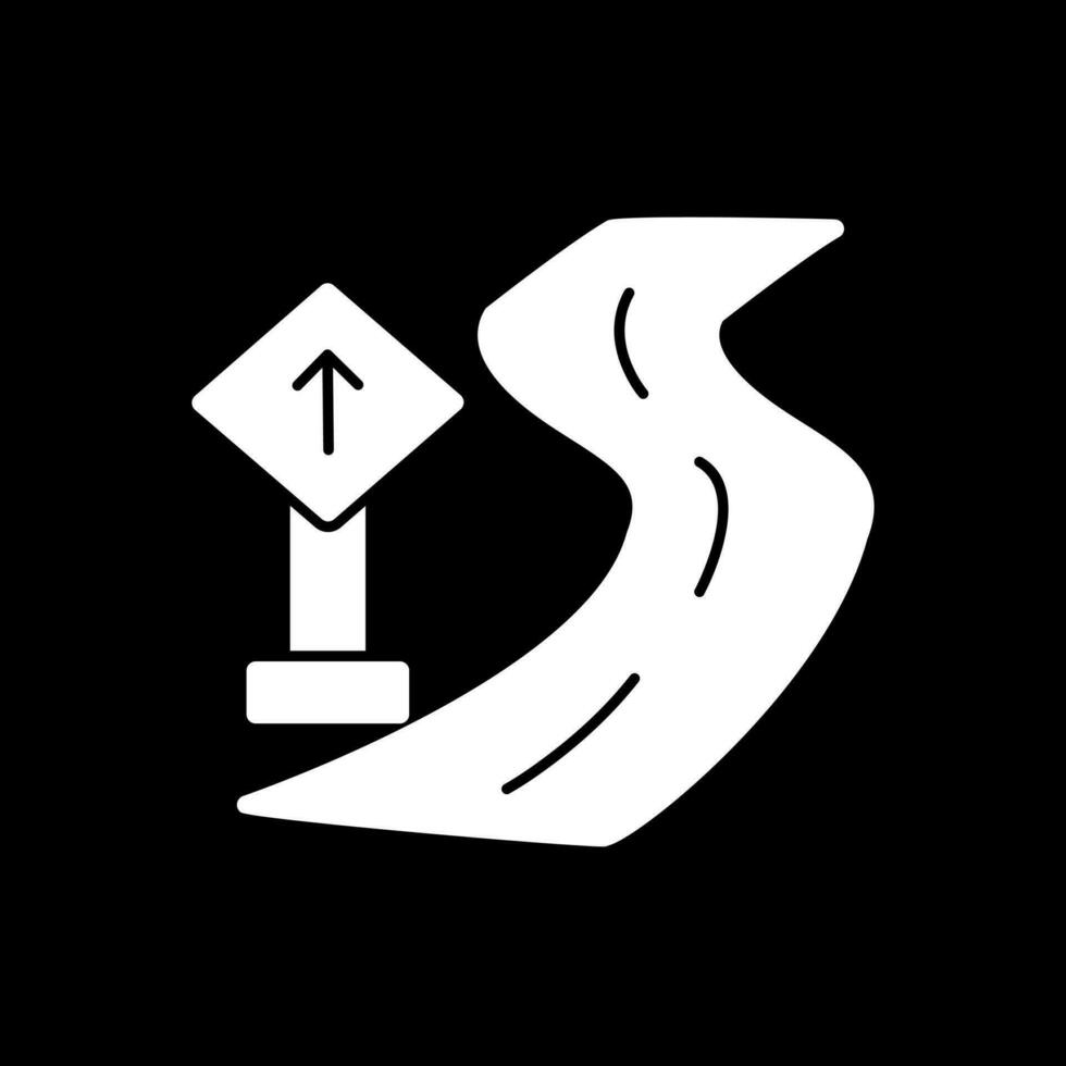 Straßenschild-Vektor-Icon-Design vektor