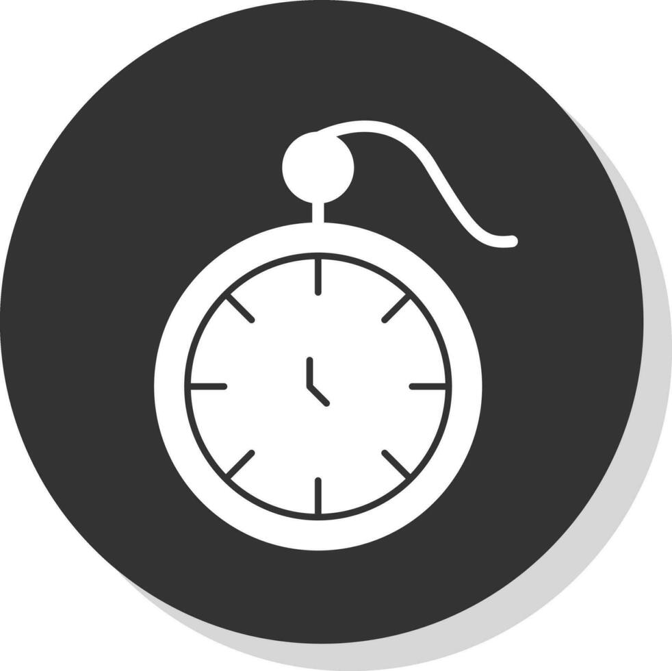 Tasche Uhr Vektor Symbol Design