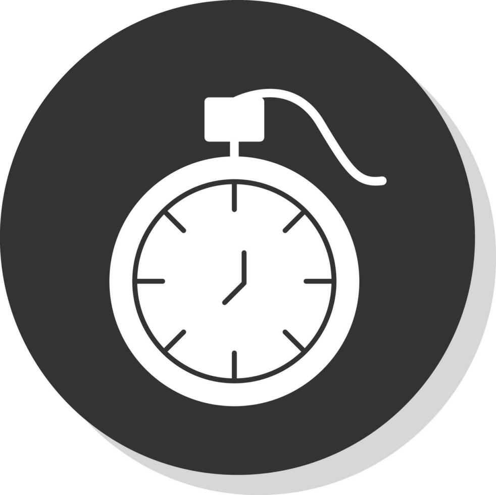 Tasche Uhr Vektor Symbol Design