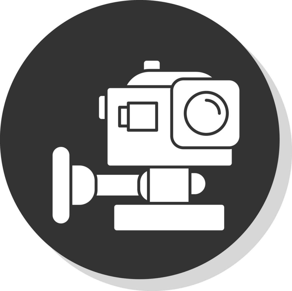 Action-Kamera-Vektor-Icon-Design vektor