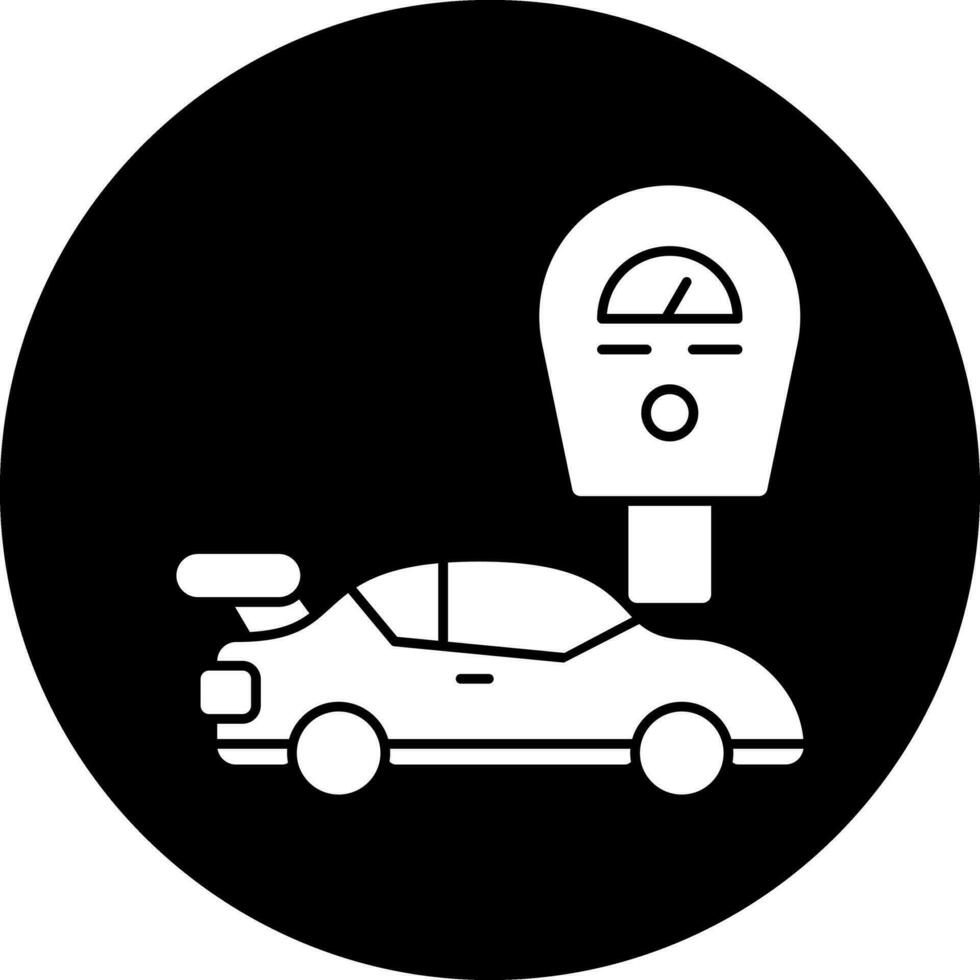 parkering meter vektor ikon design
