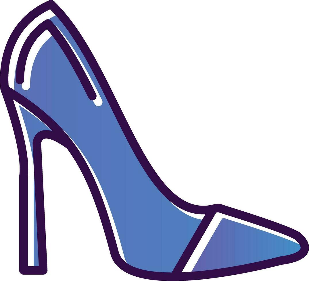 High Heels-Vektor-Icon-Design vektor