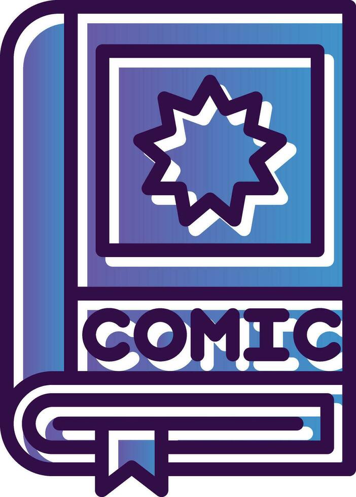 Comic-Vektor-Icon-Design vektor