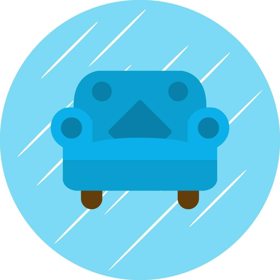 Sofa-Vektor-Icon-Design vektor