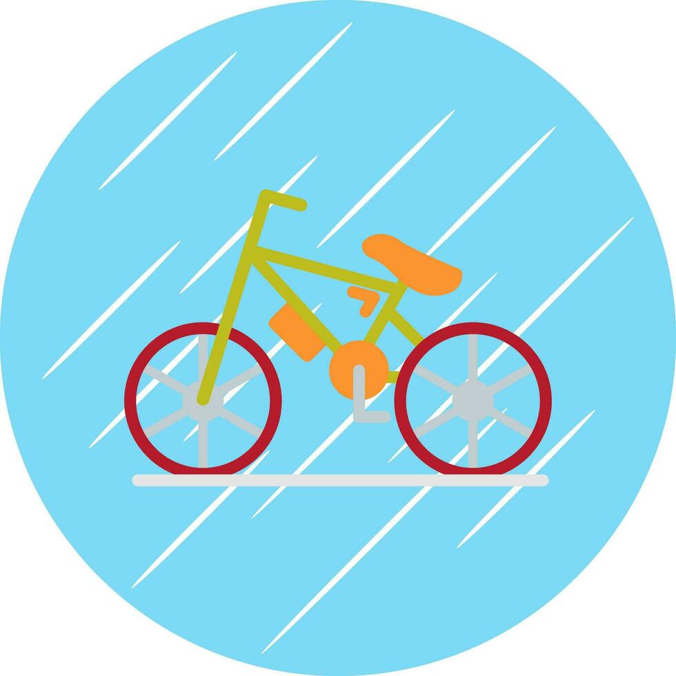 Fahrrad-Vektor-Icon-Design vektor