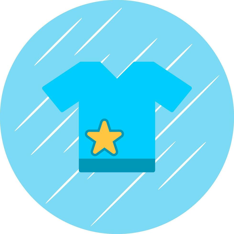 T-Shirt-Vektor-Icon-Design vektor