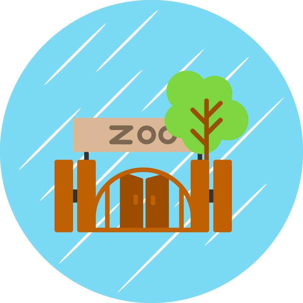 Zoo-Vektor-Icon-Design vektor