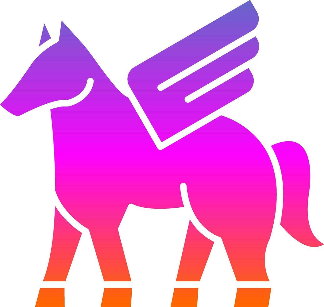 Pegasus Vektor Symbol Design