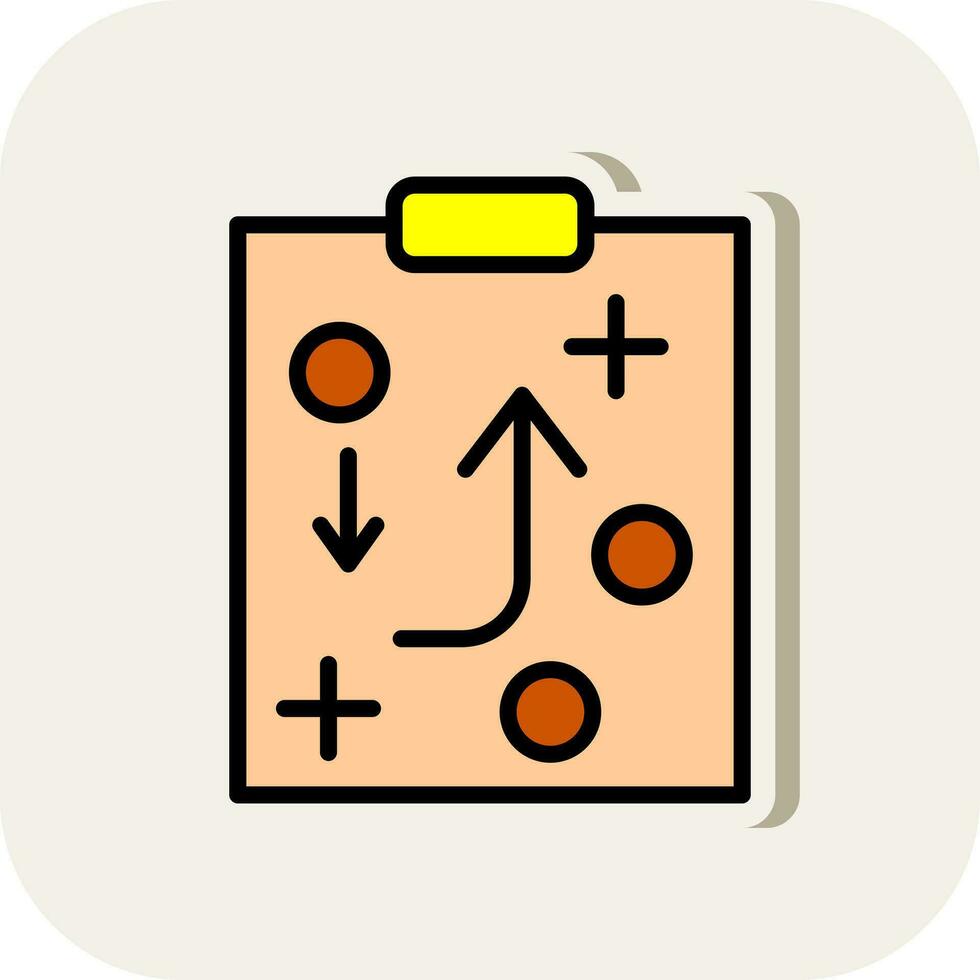 Plan-Vektor-Icon-Design vektor