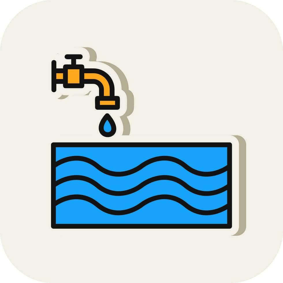 vatten vektor ikon design