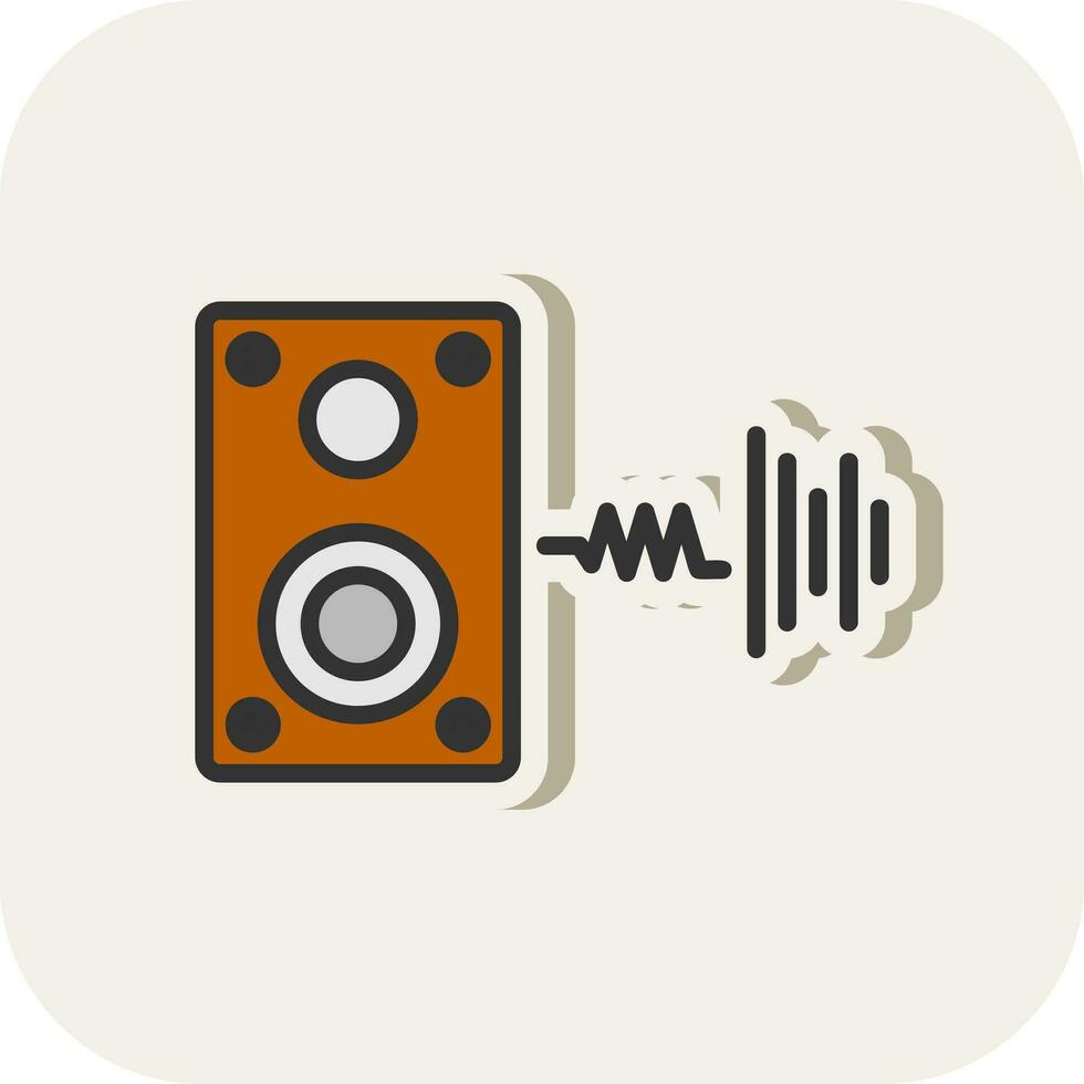 ljud av musik vektor ikon design