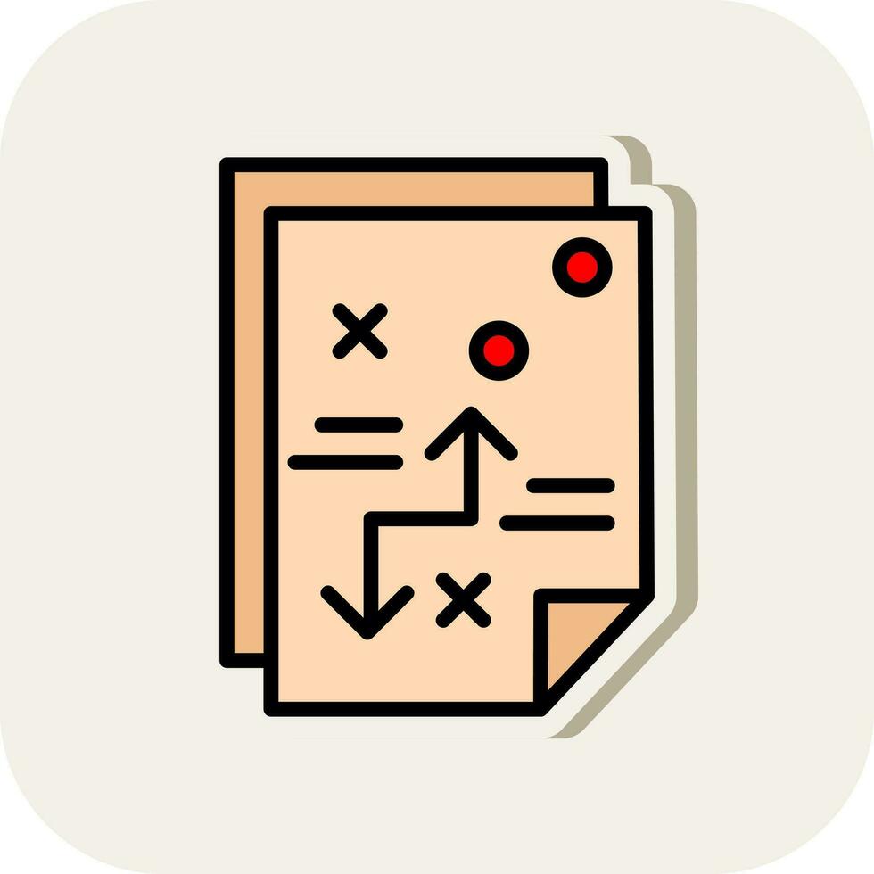 Planungsvektor-Icon-Design vektor