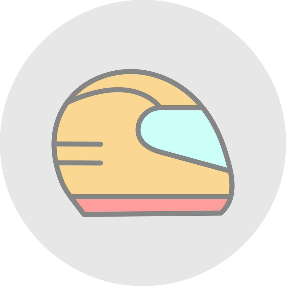 Helm-Vektor-Icon-Design vektor