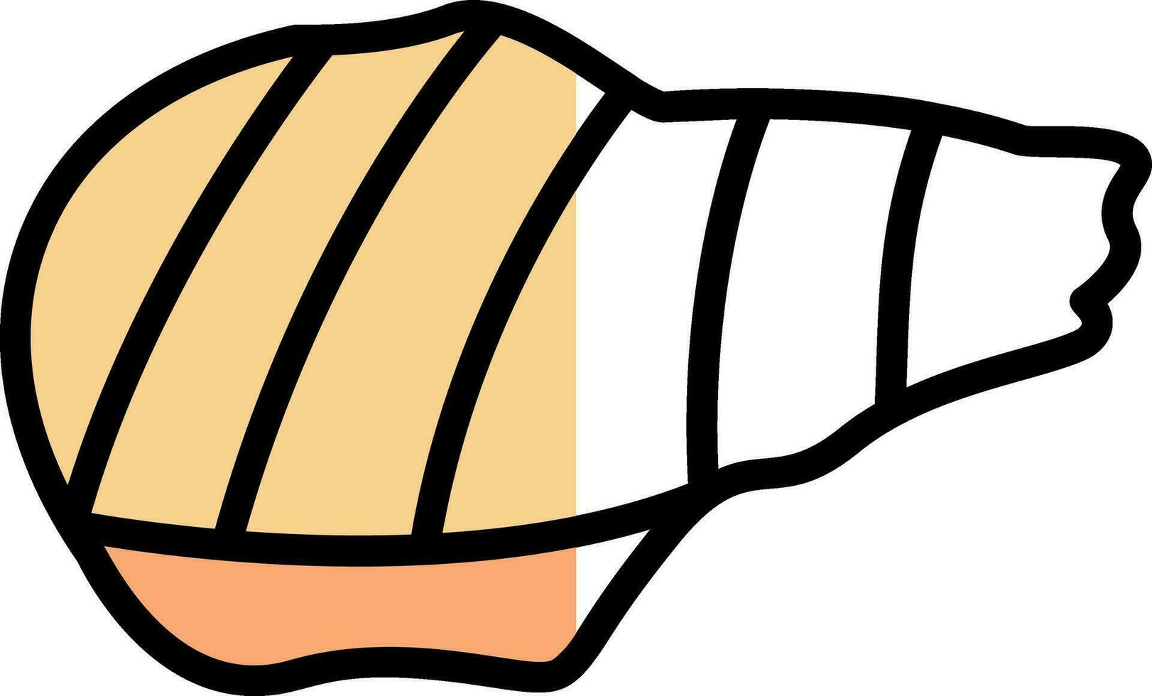 gegrillt Schweinefleisch Vektor Symbol Design