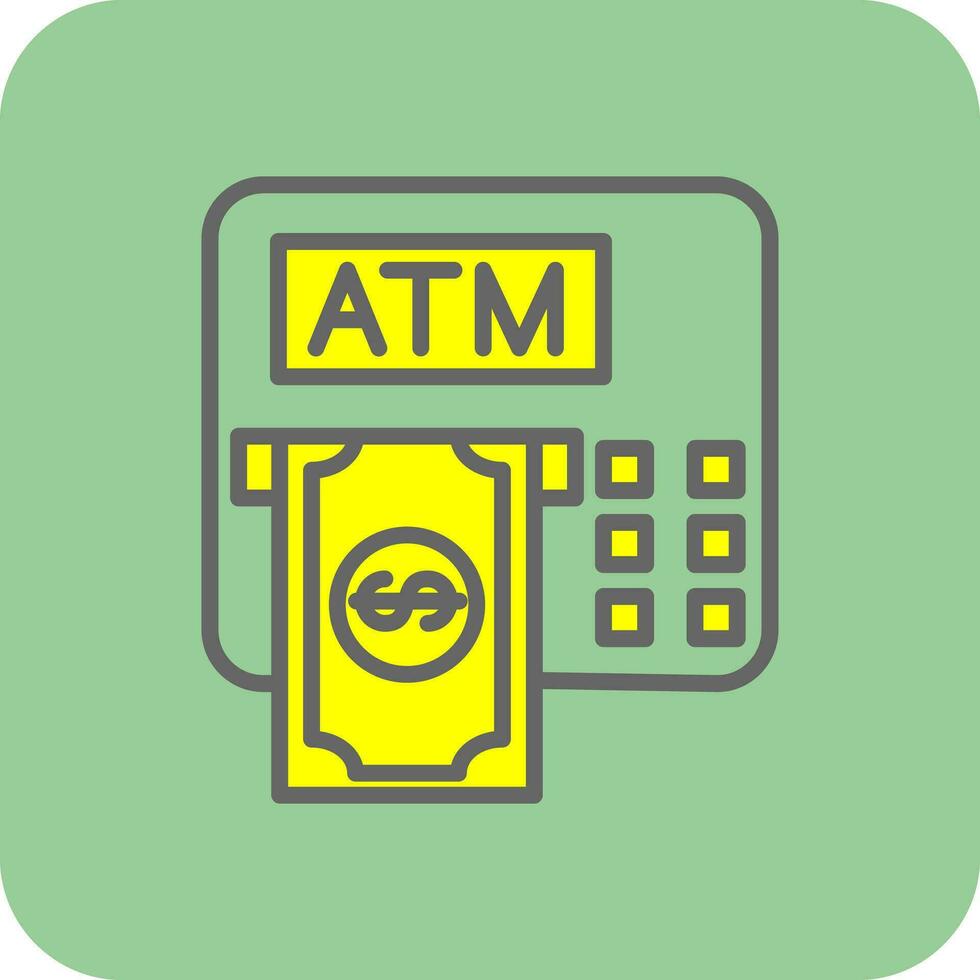 Bankomat vektor ikon design