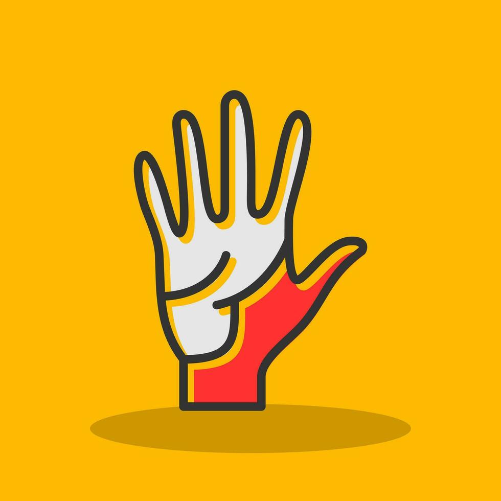 Hand-Vektor-Icon-Design vektor