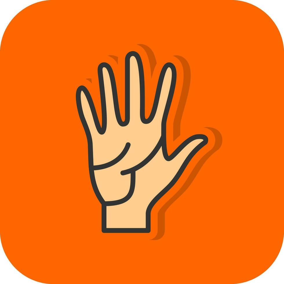 Hand-Vektor-Icon-Design vektor