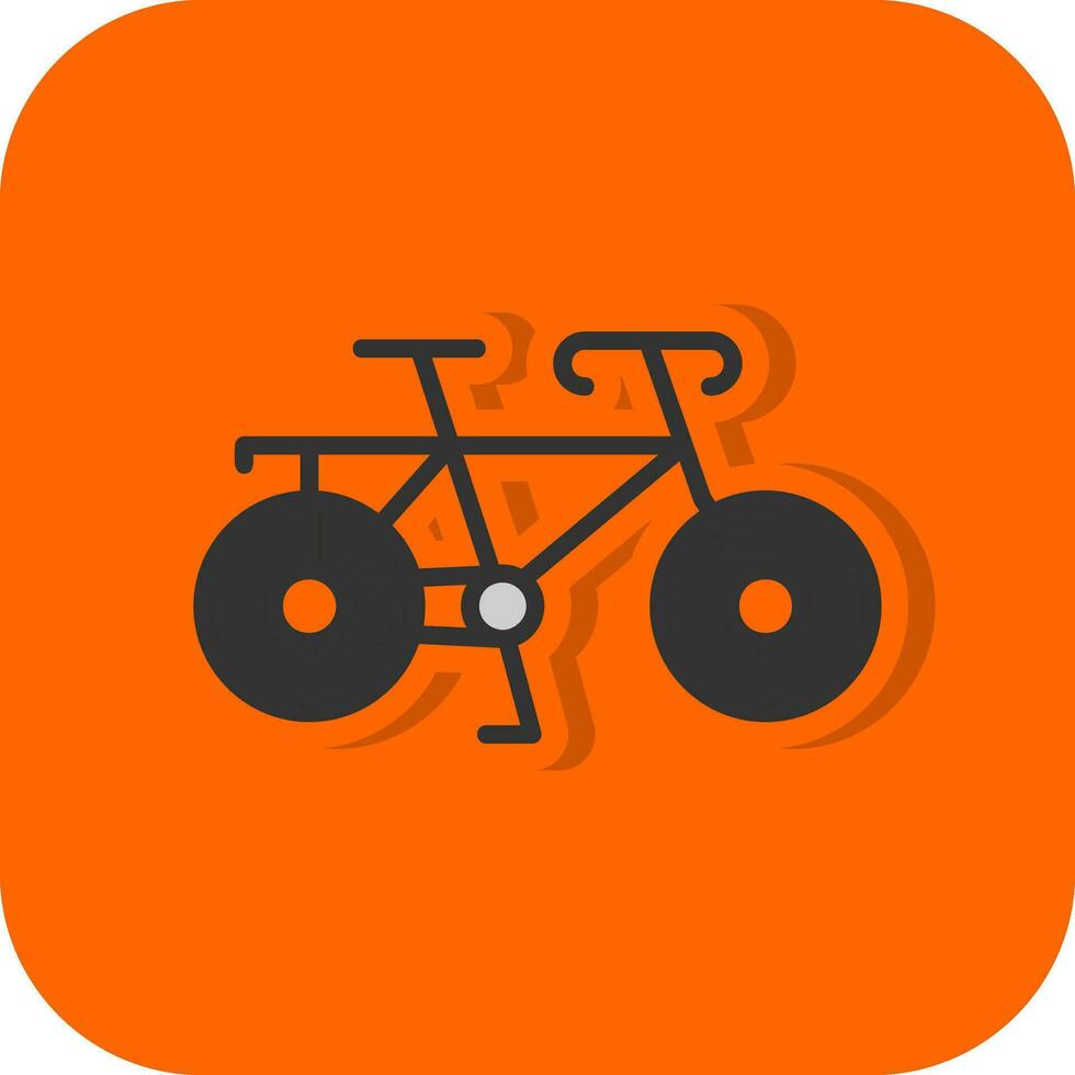 Fahrrad-Vektor-Icon-Design vektor