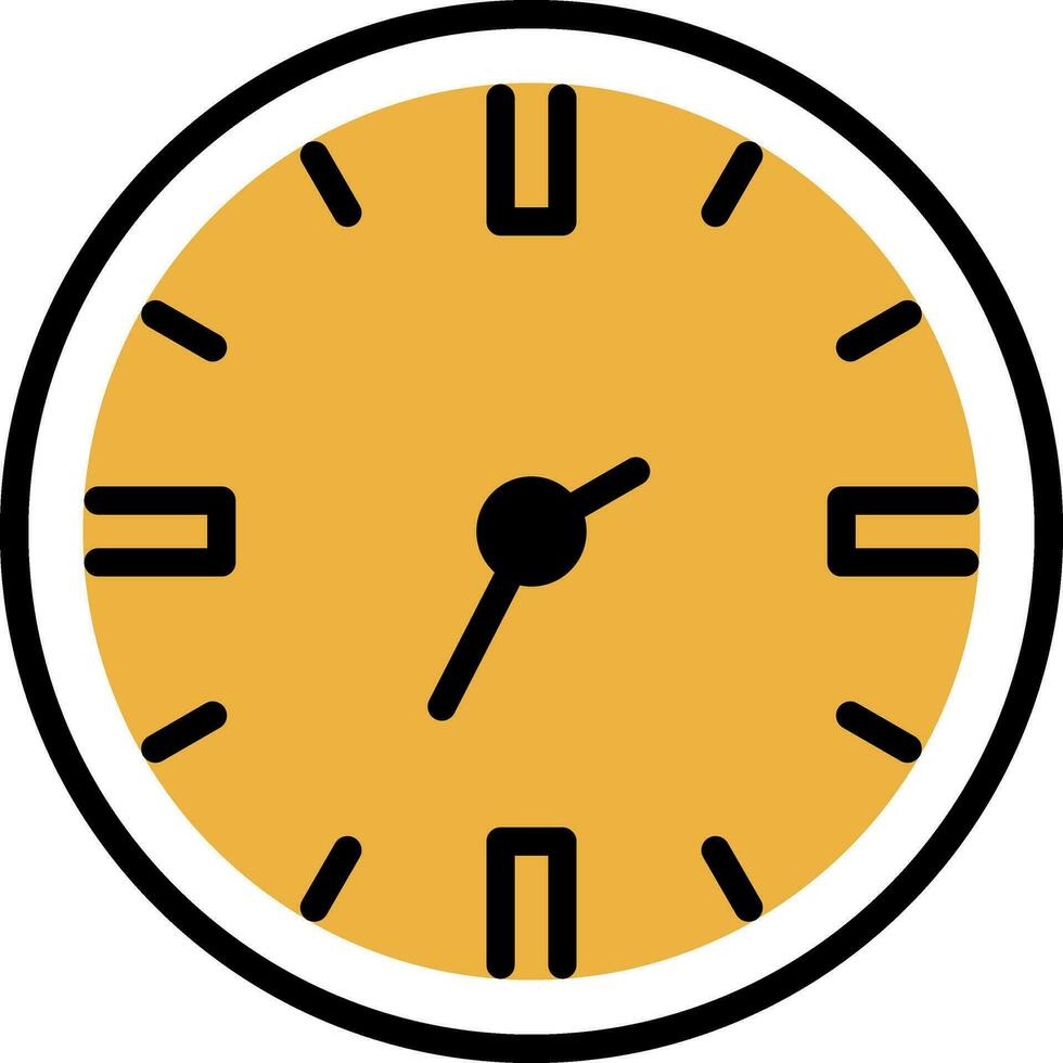 Uhr-Vektor-Icon-Design vektor