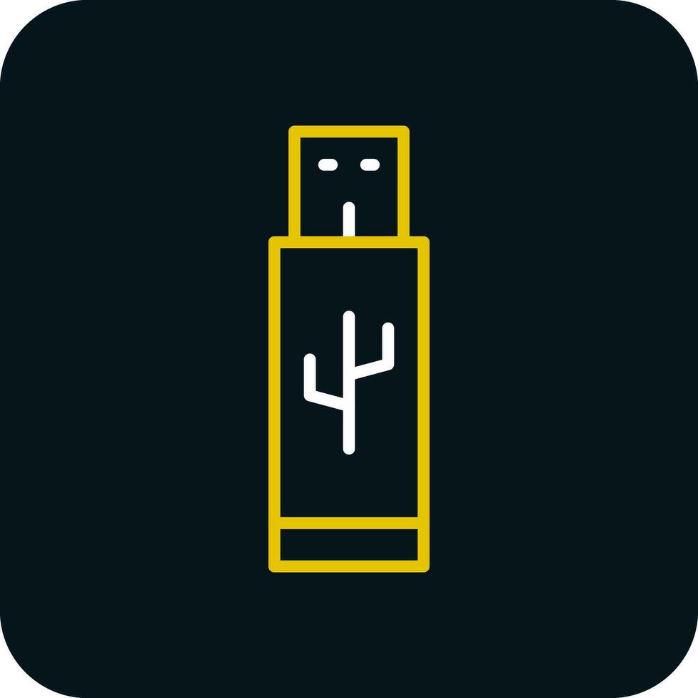 USB Stick Vektor Symbol Design