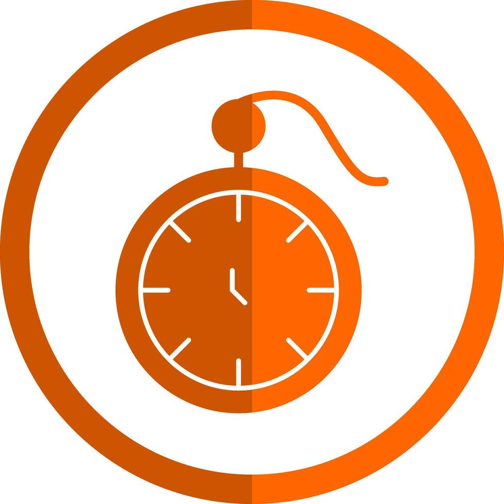 Tasche Uhr Vektor Symbol Design