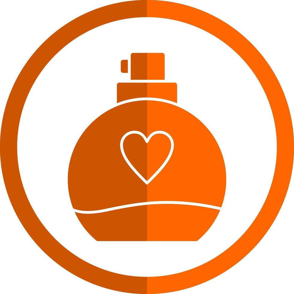 Parfüm-Vektor-Icon-Design vektor