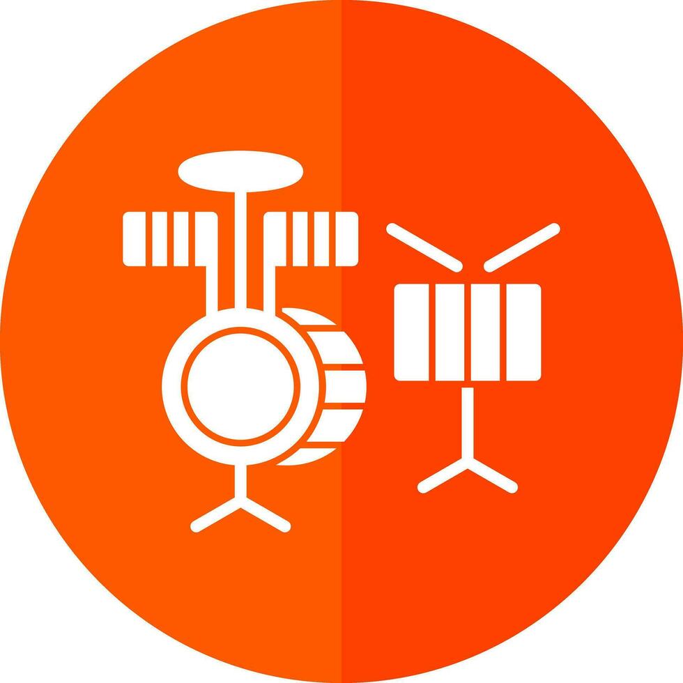 trummor vektor ikon design