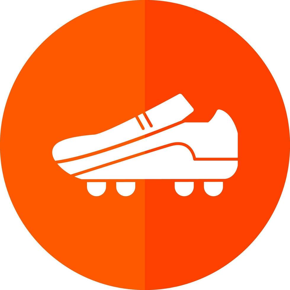 Fußballschuhe Vektor-Icon-Design vektor