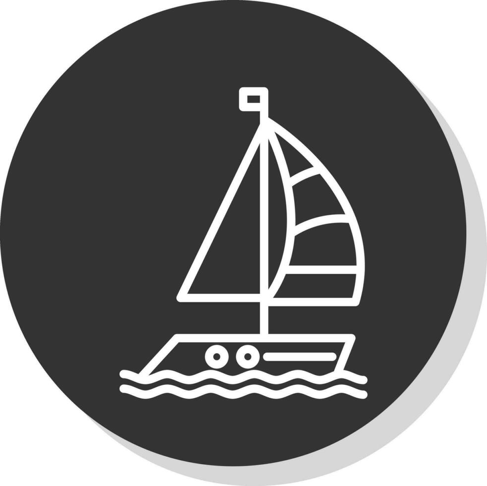 båt vektor ikon design