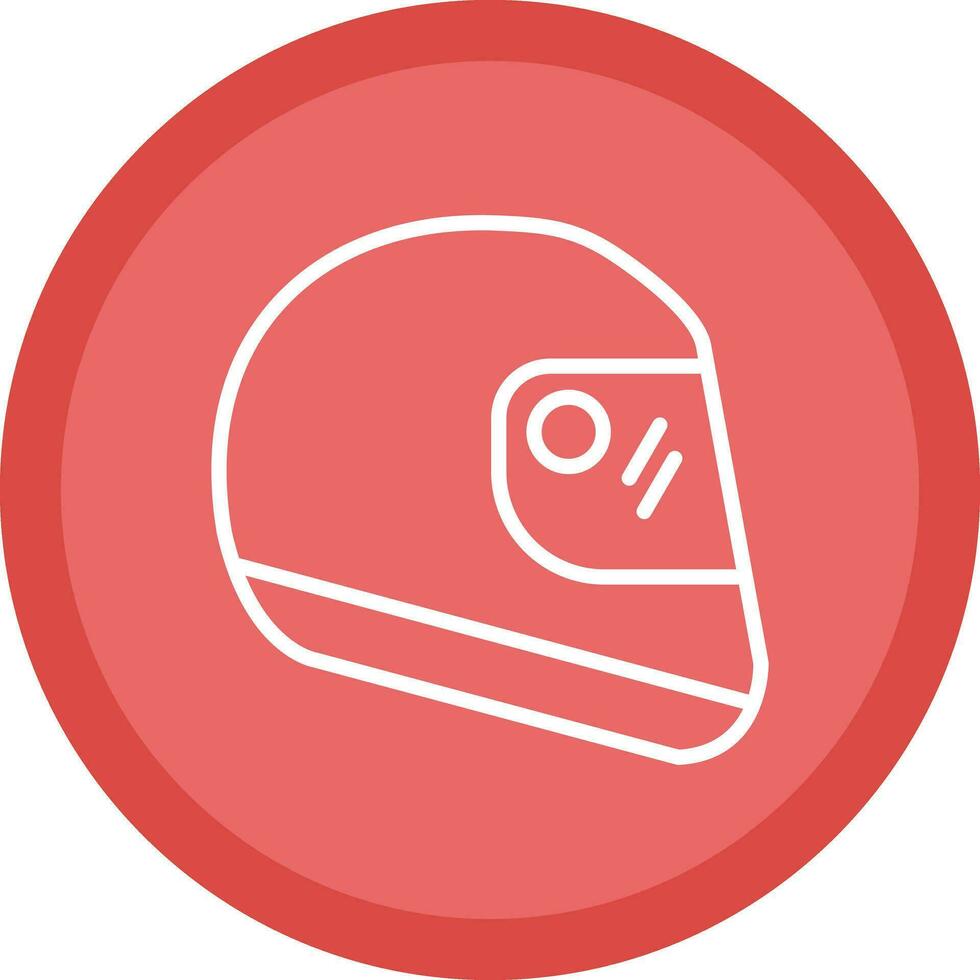 Helm-Vektor-Icon-Design vektor